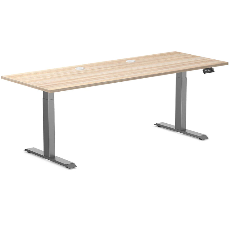 Bureau assis-debout double stratifié Desky