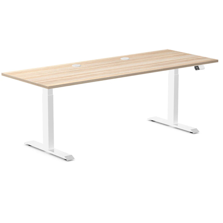 Bureau assis-debout double stratifié Desky