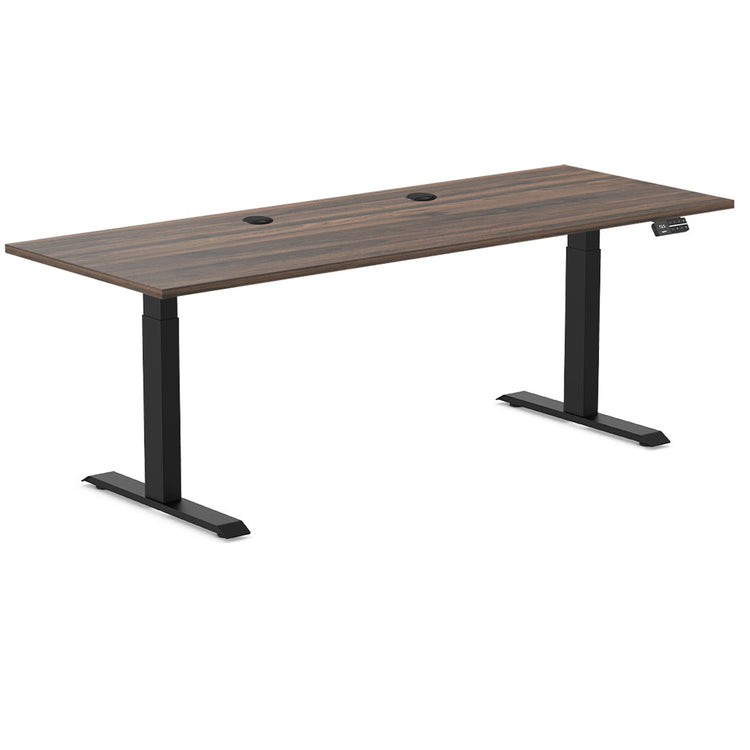Bureau assis-debout double stratifié Desky