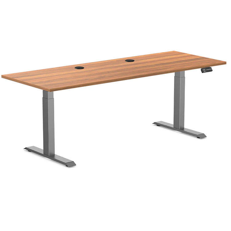 Bureau assis-debout double stratifié Desky