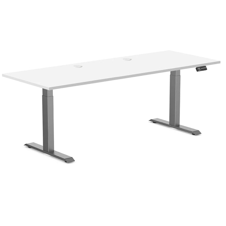 Bureau assis-debout double stratifié Desky