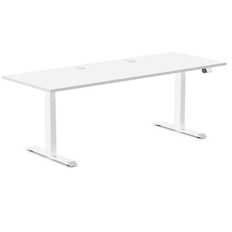 Bureau assis-debout double stratifié Desky