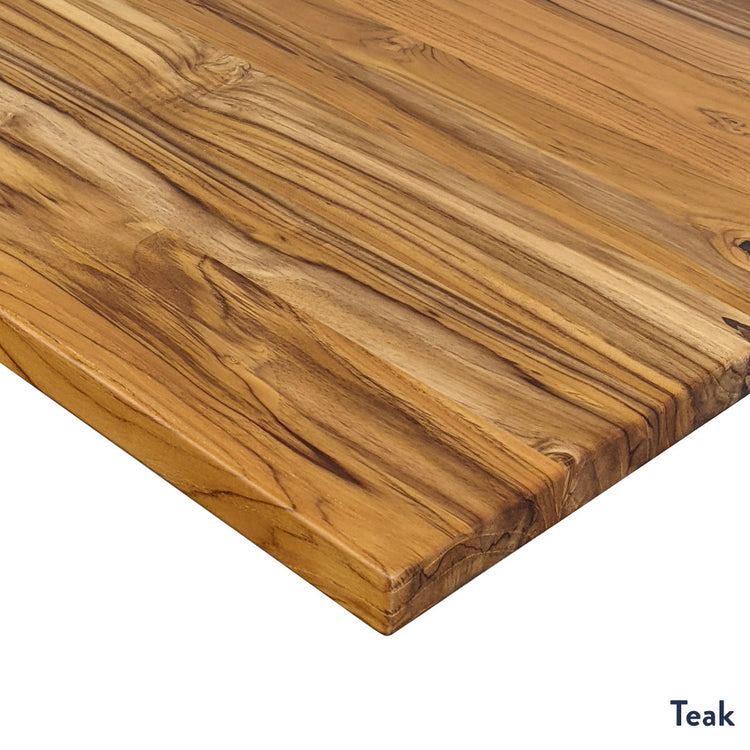 Teak hardwood corner Desky