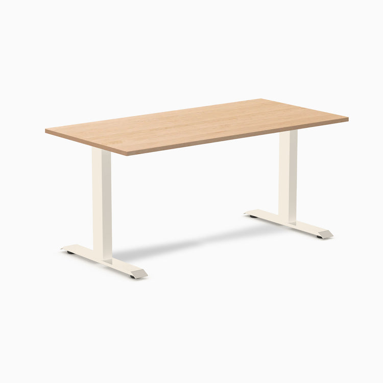Bureau de bureau en bois dur Desky Zero