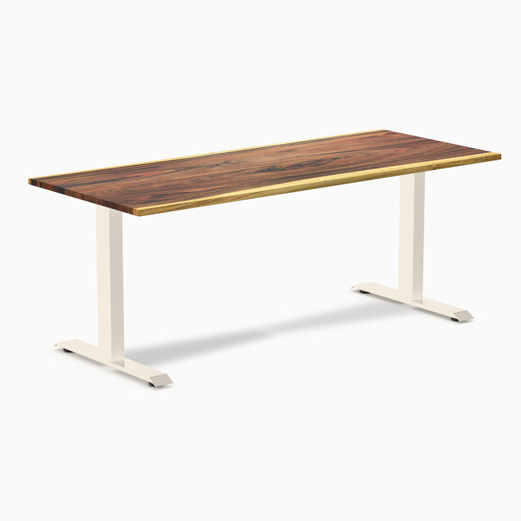Bureau de bureau en bois dur Desky Zero