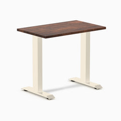 Desky Zero Mini Softwood Office Desk, American Rustic Pine desktop, Wheat frame