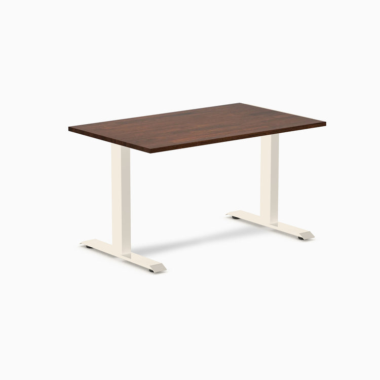 Bureau de bureau en bois d'hévéa Desky Zero