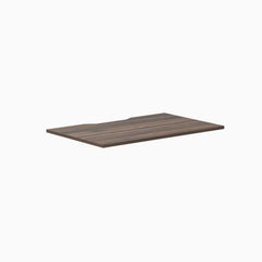 Desky Scalloped Laminate Desk Tops, Jarrah Legno desktop