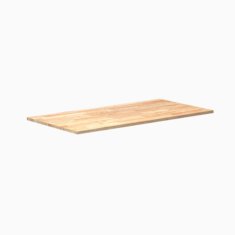 Desky Rubberwood Desk Tops- Natural -60" x 29.5" - Desky Canada