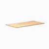 Desky Rubberwood Desk Tops- Natural -60" x 29.5" - Desky Canada