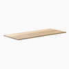 Desky Hardwood Desk Tops-White ash -72" x 30" - Desky Canada