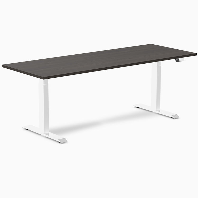 Bureau assis-debout double stratifié Desky
