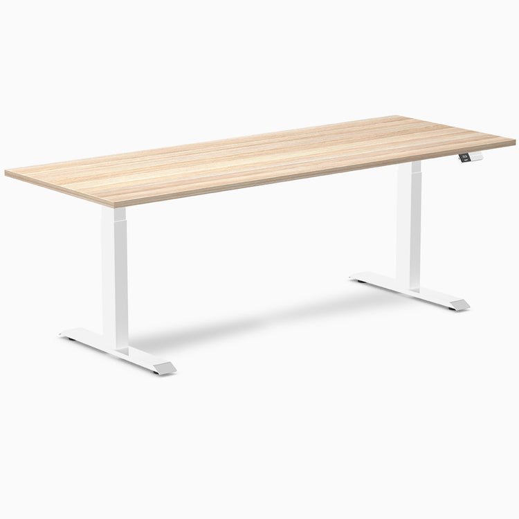 Bureau assis-debout double stratifié Desky