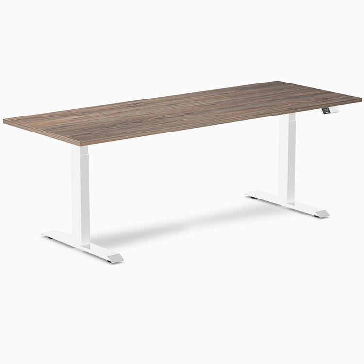 Bureau assis-debout double stratifié Desky