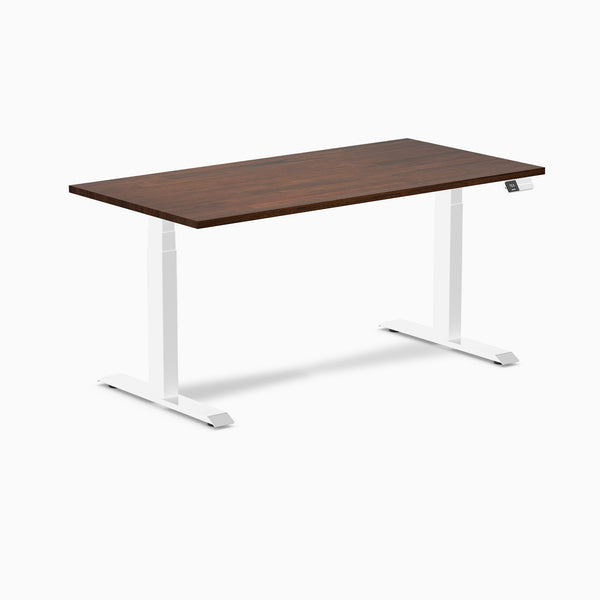Rubberwood red walnut 60" - white