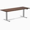 Rubberwood red walnut 80" - grey