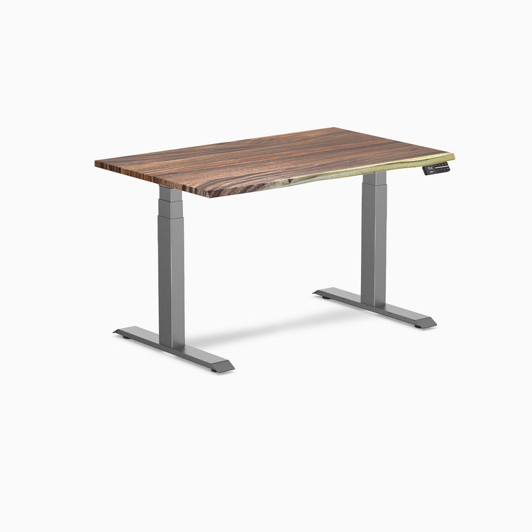 Desky Dual Hardwood Sit Stand Desk