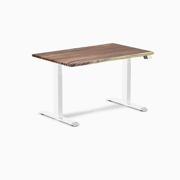 Desky Dual Hardwood Sit Stand Desk