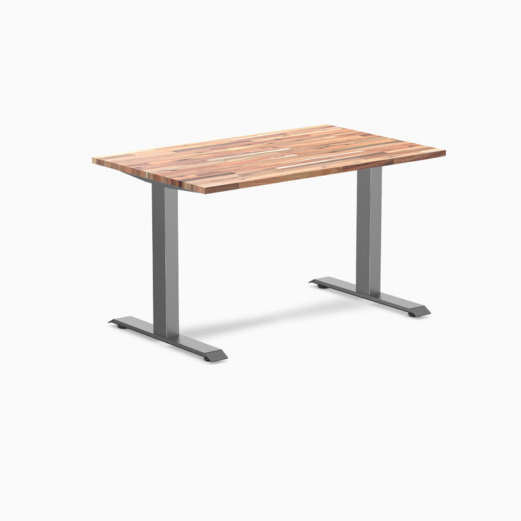 Fixed softwood desk - Acacia - space grey 48"