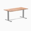 Fixed softwood desk - Acacia - grey 60"