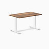 Fixed hardwood desk - Pheasantwood - white 48"