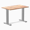 Fixed mini softwood desk - Acacia - grey 40"