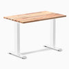 Fixed mini softwood desk - Acacia - white 40"