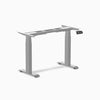 Mini standing desk frame in grey