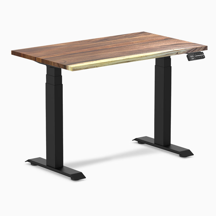 Desky Dual Mini Hardwood Sit Stand Desk