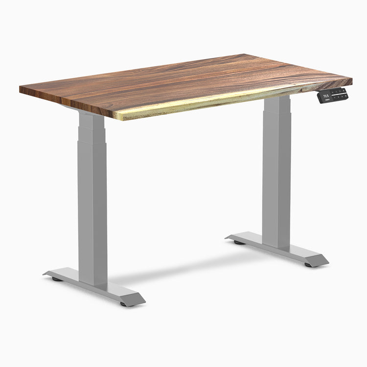 Desky Dual Mini Hardwood Sit Stand Desk