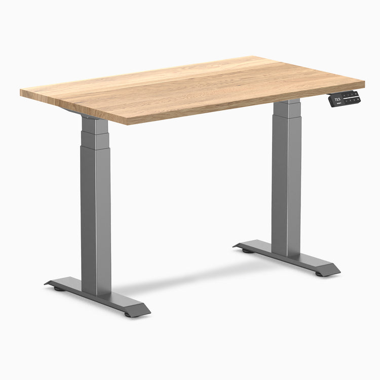 Desky Dual Mini Hardwood Sit Stand Desk