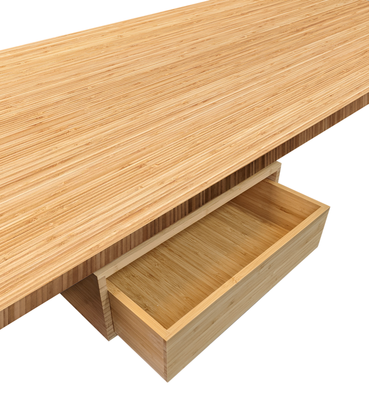 Matching Bamboo desk drawer