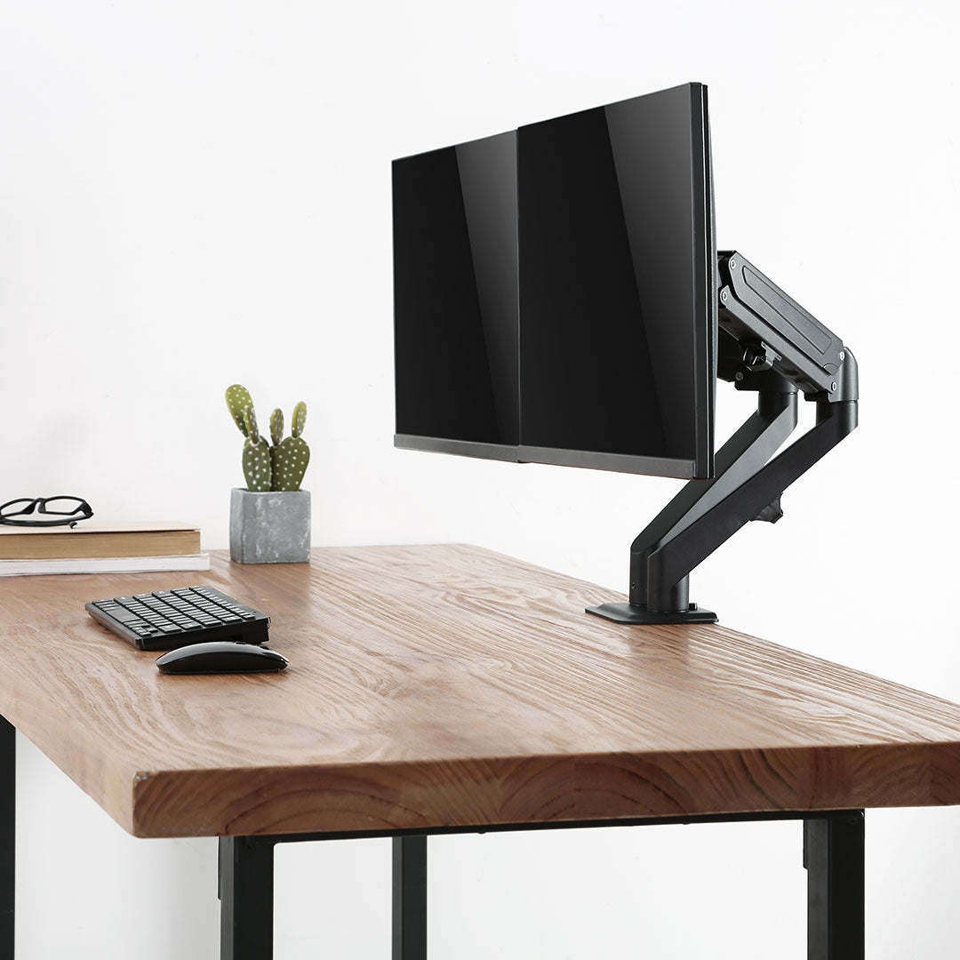 Desky Dual Gas Eco Monitor Arm