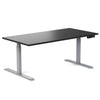 Desky Alpha Dual Sit Stand Gaming Desk Straight Edge 1800x750mm - Desky