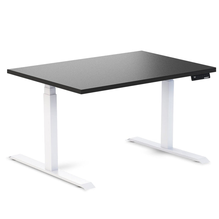 Desky Alpha Dual Sit Stand Gaming Desk Straight Edge 1200x750mm - Desky