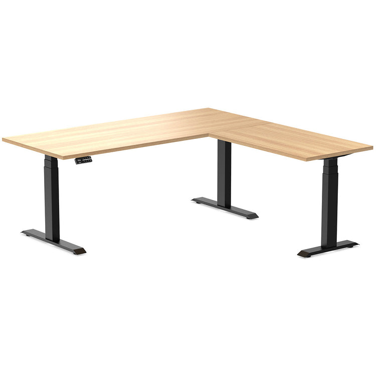 eco melamine l-shaped desk