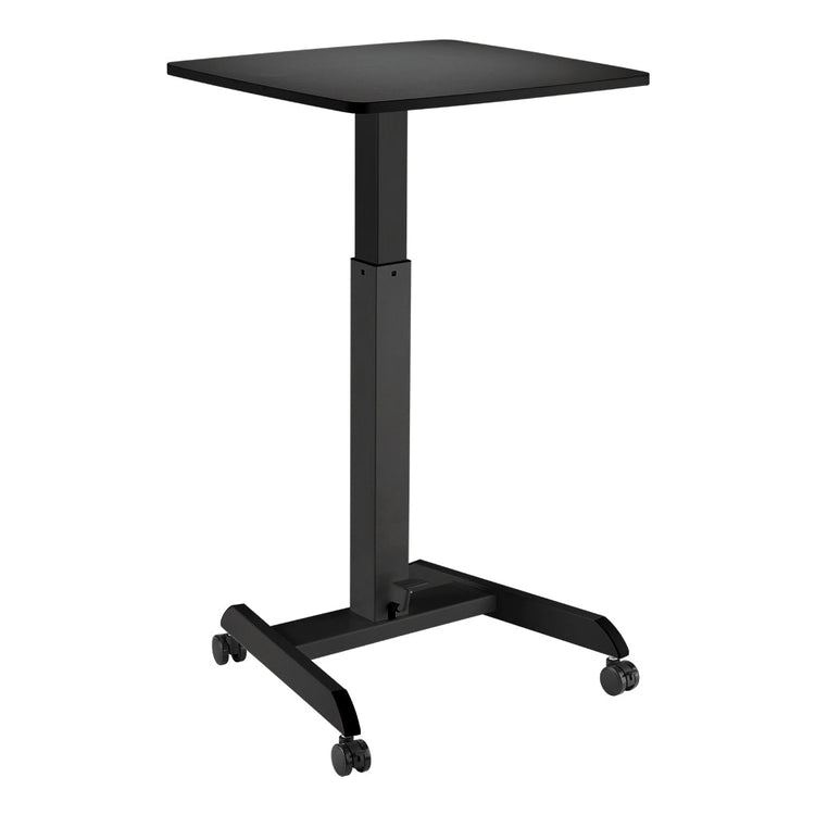 Desky Zero Pedestal Stand Up Desk Black - Desky