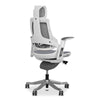 stylish white ergonomic office chair