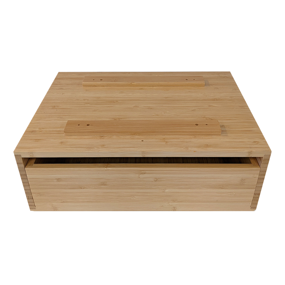 Desky Bamboo Under Desk Drawer