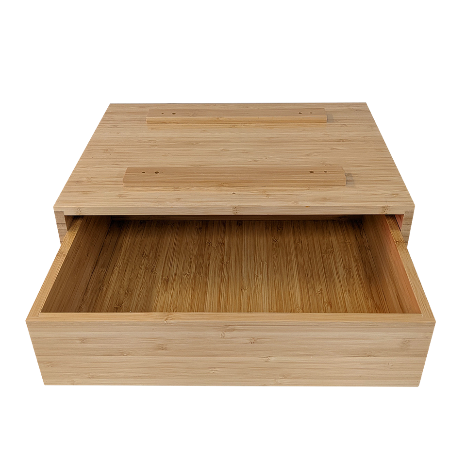 Desky Bamboo Under Desk Drawer