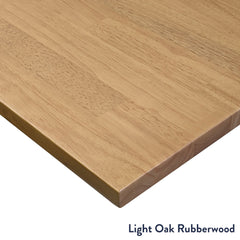 Desky Dual Rubberwood Sit Stand Desk-Walnut-47.2" x 29.5" - Desky Canada