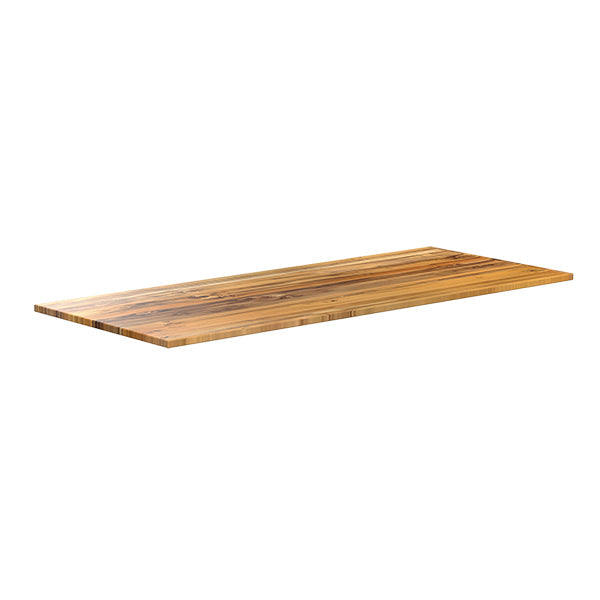 Desky Hardwood Desk Tops-Teak-72" x 30" - Desky Canada